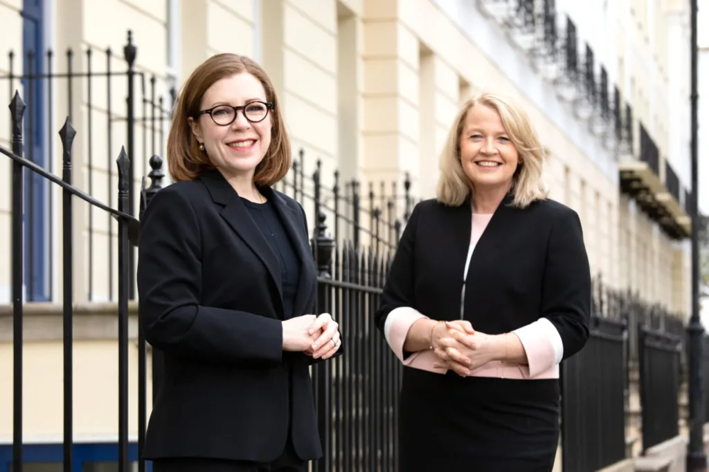 Photograph shows (left to right): Rhiannon Edwards has joined Lodders as a partner in the Town and Country Homes team led by Caroline Nemecek.