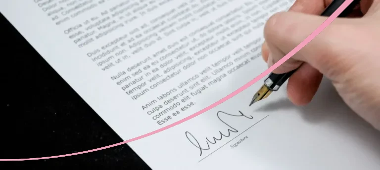 Will document with signature