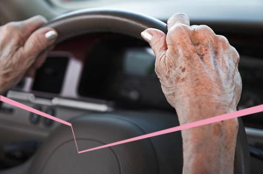 Driving with dementia - elderly driving cars