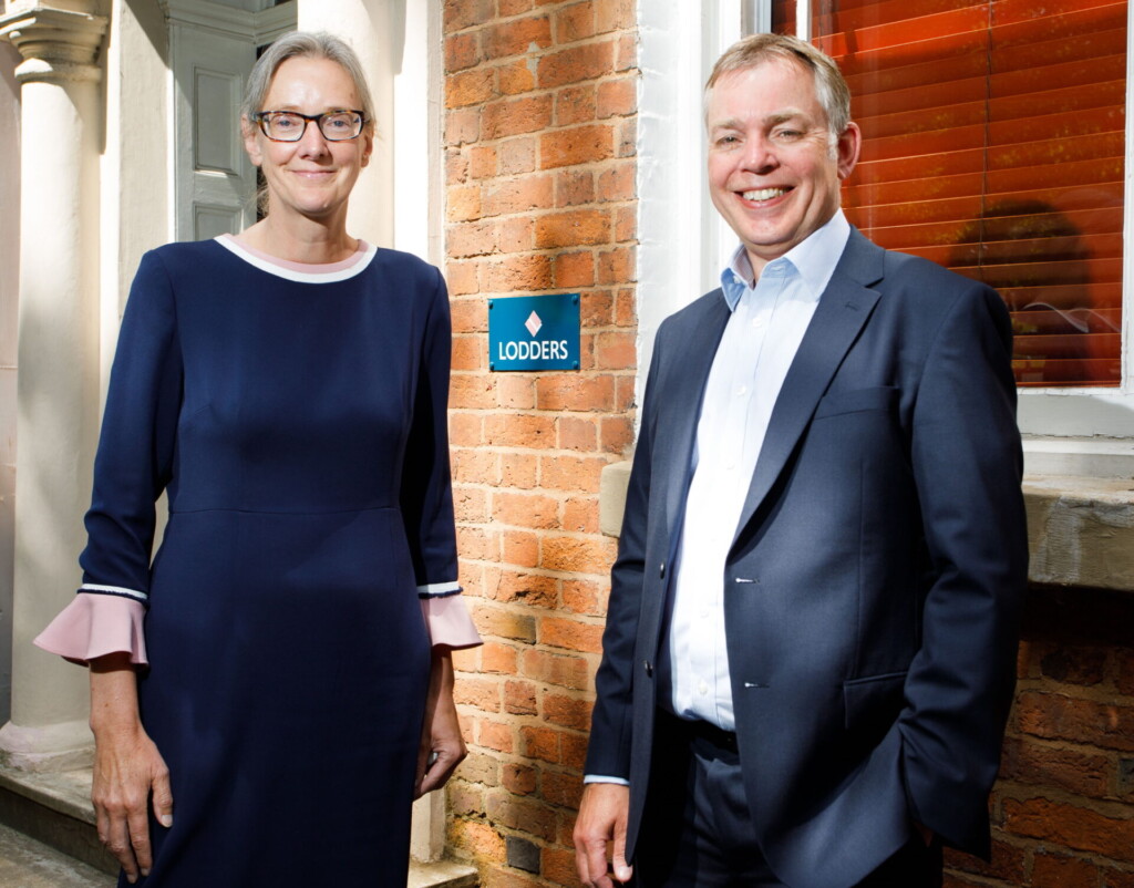 Beverley Morris, head of Lodders’ family law team, with newly appointed Legal Director, Justin Creed