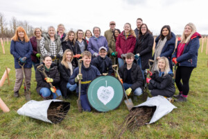 Tree planting with The Heart of England Forest