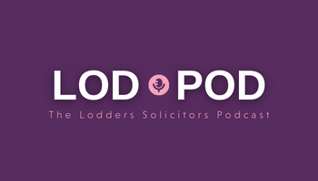 LodPod logo - legal podcast