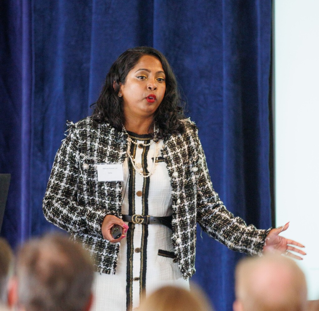 Manjeet Kumari-Lal of DEFRA speaking at the Rural Conference