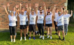 Lodders runners at the Stratford 10k 2023