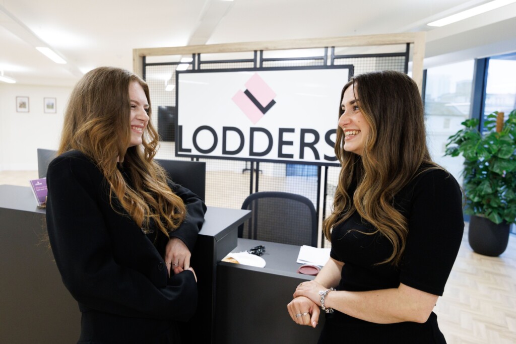Lodders Birmingham office, Mazie Freeman and Emily Brampton